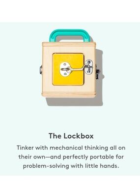 LOVEVERY Lockbox Toy